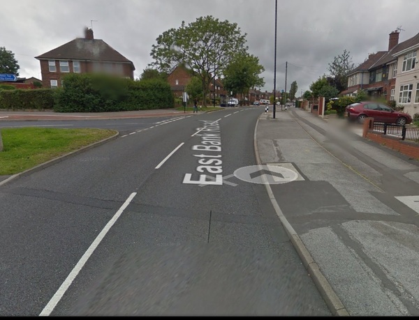 The photo for Arbourthorne Space for Cycling request.