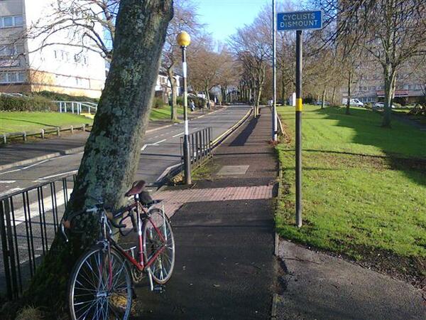 The photo for Harborne Lane Cycleway <-> Vincent Drive.