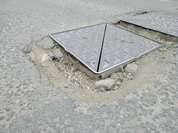 The photo for Cowley Road potholes.