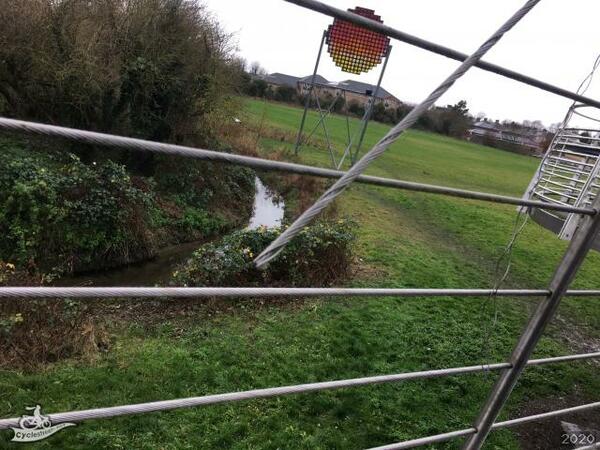 The photo for Vandalism of Riverside Bridge cables - 2019-12-12.