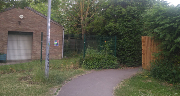 The photo for Scout Hut Path - Corrie Road / Rustat Road link.