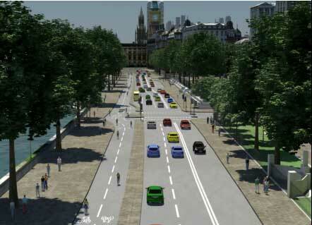 The photo for East-West Cycle Superhighway in Westminster.