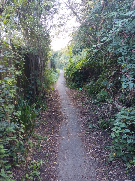 The photo for Width of NCR1 Invicta Way to Thanet Way.